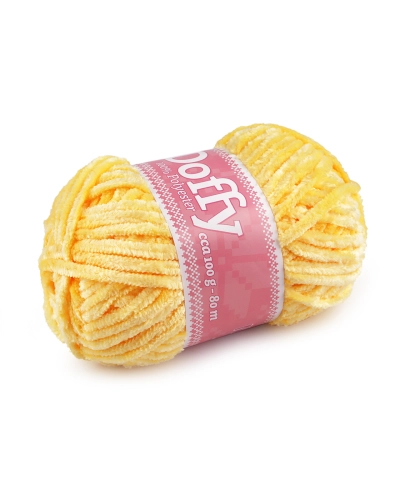 Fire de tricotat Doffy pluș 100 g - 1 buc. | Mimib