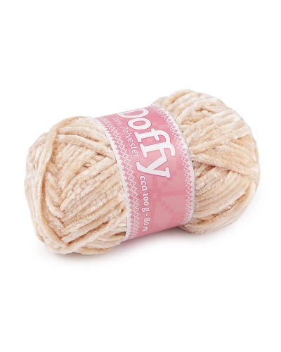 Fire de tricotat Doffy pluș 100 g - 1 buc. | Mimib