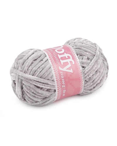 Fire de tricotat Doffy pluș 100 g - 1 buc. | Mimib