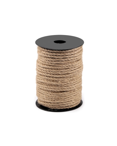 Snur de iută răsucit Ø4mm - 1 m | Mimib