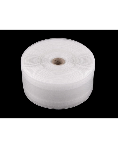 Rejansa perdele 80 mm plisare universală - 1 m | Mimib
