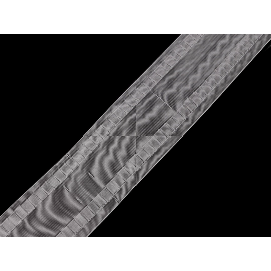 Rejansa perdele 80 mm plisare universală - 1 m | Mimib