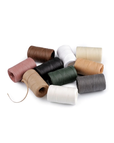 Rafie pentru impletit genti - natural, latime 5-8 mm - 1 buc. | Mimib