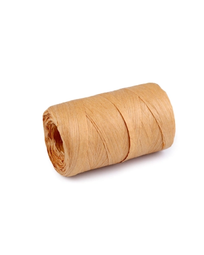 Rafie pentru impletit genti - natural, latime 5-8 mm - 1 buc. | Mimib