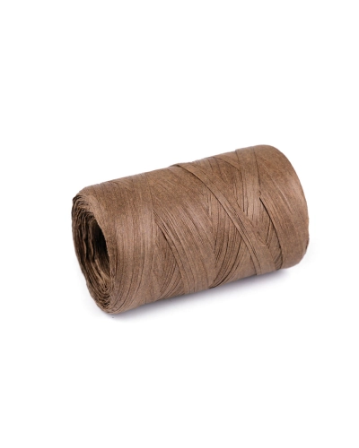 Rafie pentru impletit genti - natural, latime 5-8 mm - 1 buc. | Mimib