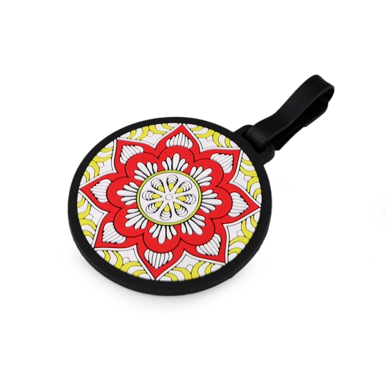 Etichetă nume Mandala / etichetă pentru bagaje - 1 buc. | Mimib