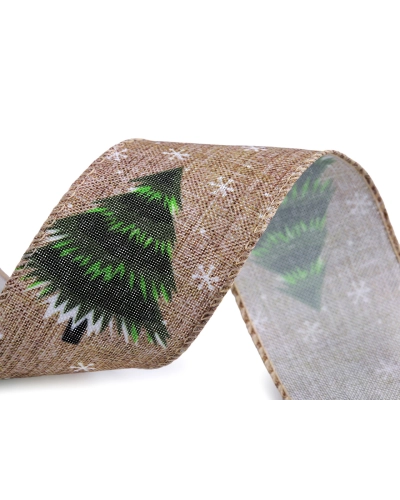 Panglică din pânză cu întăritură de sârmă 50 mm - 22.5 m | Mimib