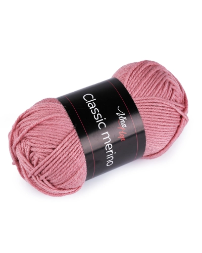 Fire de tricotat clasică Merino 50 g - 1 buc. | Mimib