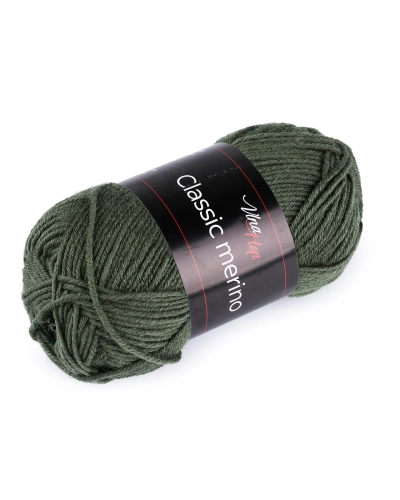 Fire de tricotat clasică Merino 50 g - 1 buc. | Mimib