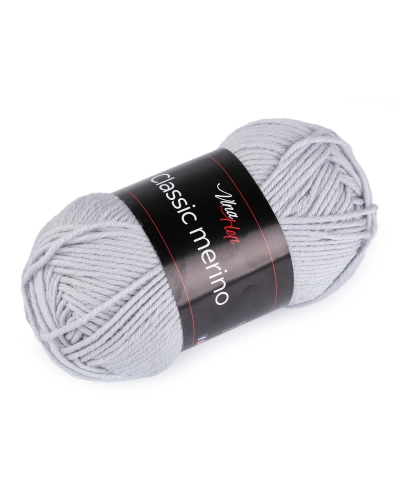 Fire de tricotat clasică Merino 50 g - 1 buc. | Mimib