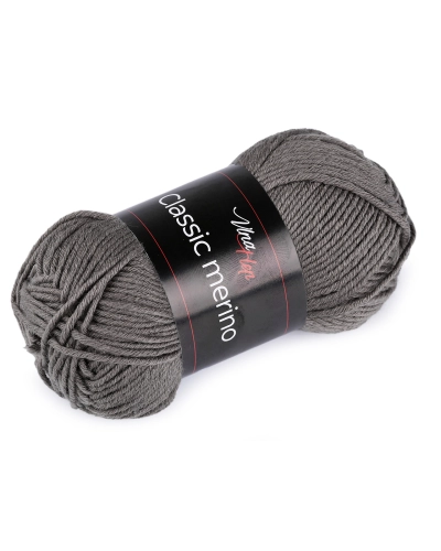 Fire de tricotat clasică Merino 50 g - 1 buc. | Mimib