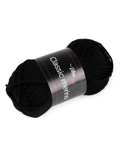 Fire de tricotat clasică Merino 50 g - 1 buc. | Mimib