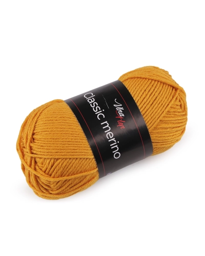 Fire de tricotat clasică Merino 50 g - 1 buc. | Mimib