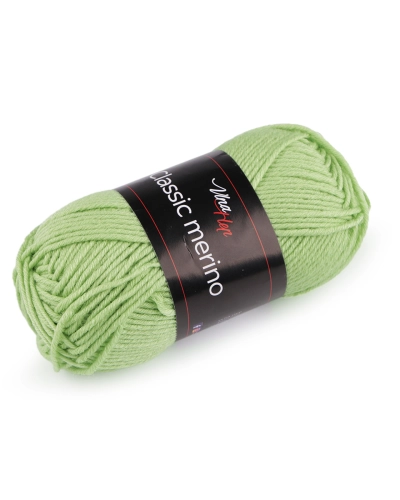 Fire de tricotat clasică Merino 50 g - 1 buc. | Mimib