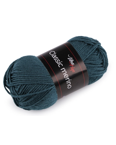 Fire de tricotat clasică Merino 50 g - 1 buc. | Mimib