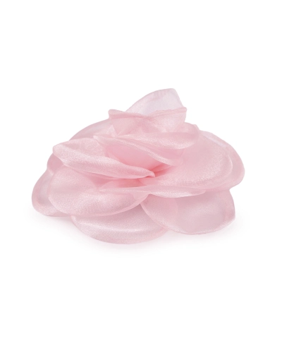 Brosa / podoaba capilara floare din organza Ø10,5 cm - 1 buc. | Mimib