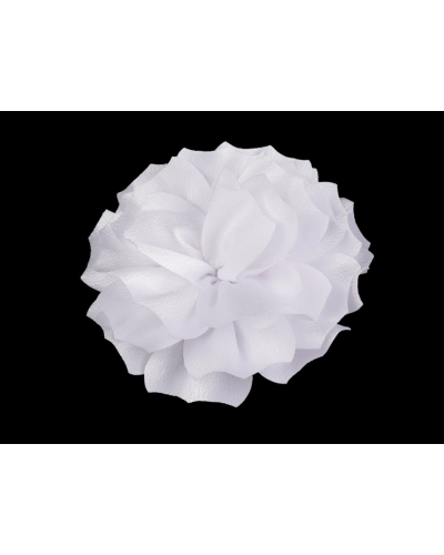 Brosa / podoaba capilara floare din satin Ø11 cm - 1 buc. | Mimib