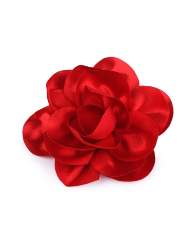 Brosa / podoaba capilara floare din satin Ø14,5 cm - 1 buc. | Mimib