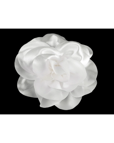 Brosa / podoaba capilara floare din satin Ø14,5 cm - 1 buc. | Mimib