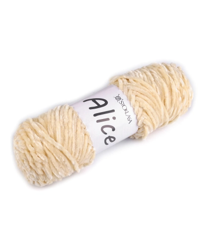 Fire de tricotat chenille Alice 100 g - 1 buc. | Mimib