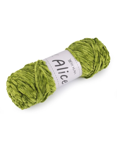Fire de tricotat chenille Alice 100 g - 1 buc. | Mimib