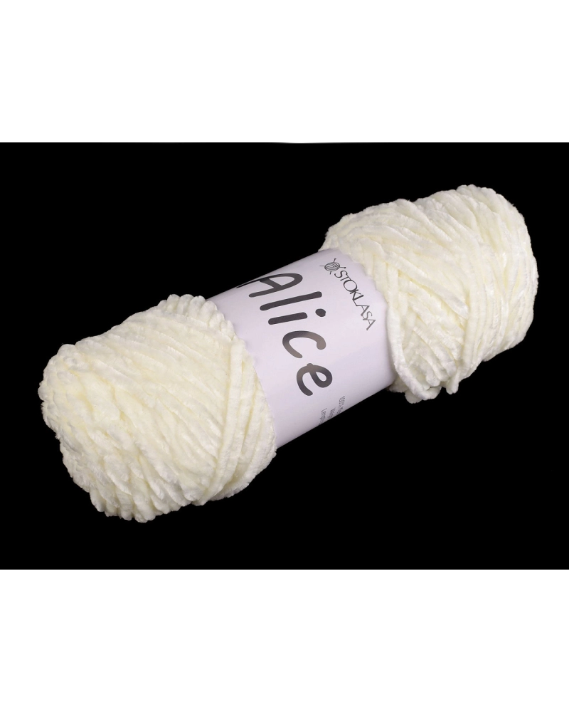 Fire de tricotat chenille Alice 100 g - 1 buc. | Mimib