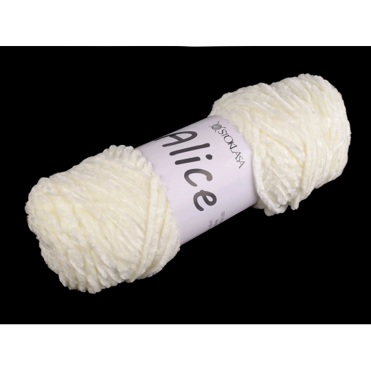 Fire de tricotat chenille Alice 100 g - 1 buc. | Mimib