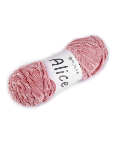 Fire de tricotat chenille Alice 100 g - 1 buc. | Mimib