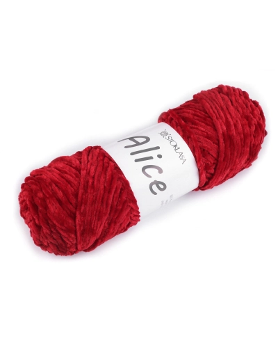 Fire de tricotat chenille Alice 100 g - 1 buc. | Mimib
