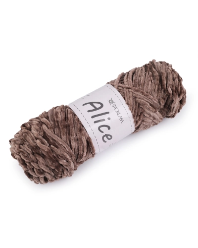 Fire de tricotat chenille Alice 100 g - 1 buc. | Mimib
