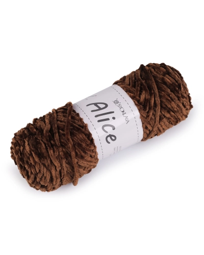 Fire de tricotat chenille Alice 100 g - 1 buc. | Mimib