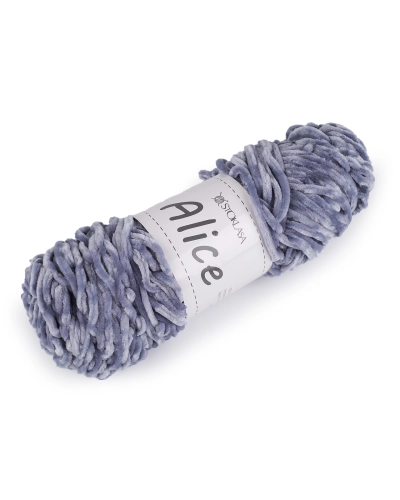 Fire de tricotat chenille Alice 100 g - 1 buc. | Mimib