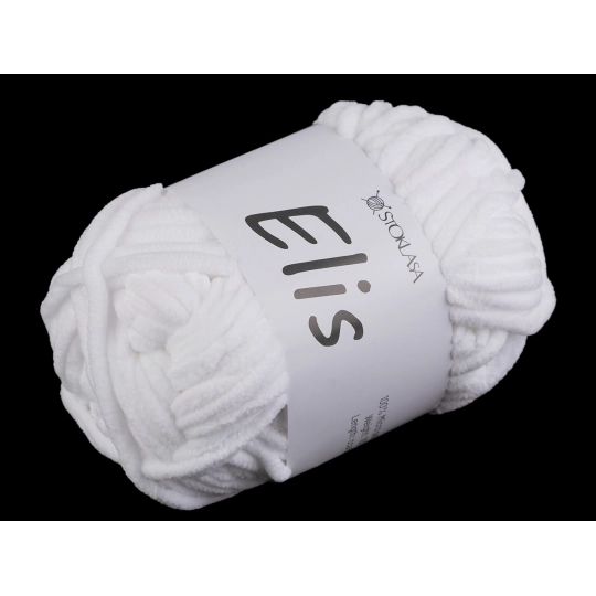 Fire de tricotat chenille Elis 100 g - 1 buc. | Mimib