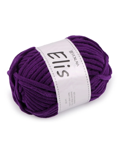 Fire de tricotat chenille Elis 100 g - 1 buc. | Mimib