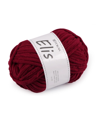 Fire de tricotat chenille Elis 100 g - 1 buc. | Mimib