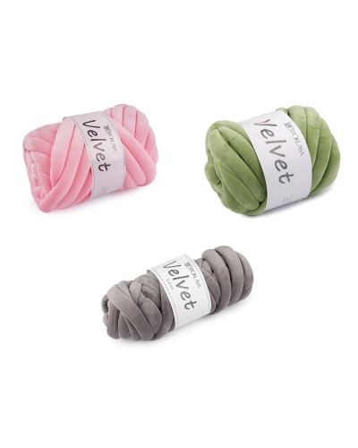 Fire Marshmallow Gros Velvet  Ø20 mm 500 g - 1 buc. | Mimib