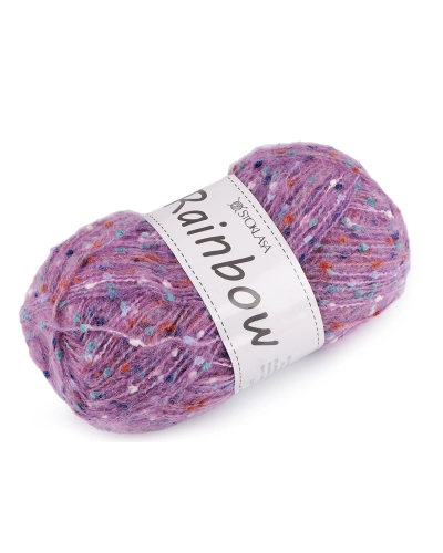 Fire de tricotat Mohair Rainbow 100 g - 1 buc. | Mimib