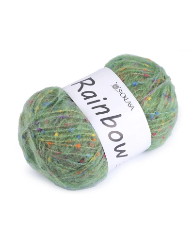 Fire de tricotat Mohair Rainbow 100 g - 1 buc. | Mimib