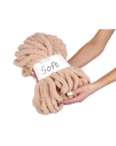 Fire de tricotat chenille Soft 250 g - 1 buc. | Mimib