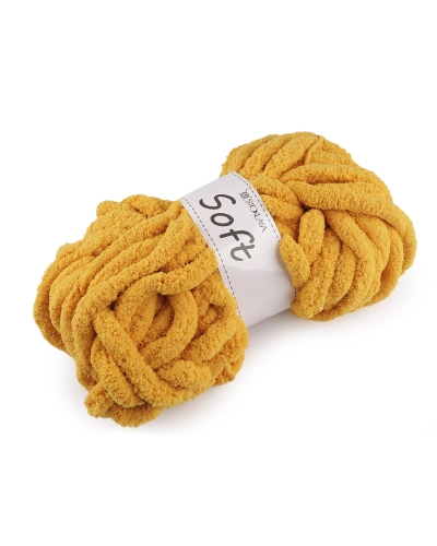 Fire de tricotat chenille Soft 250 g - 1 buc. | Mimib