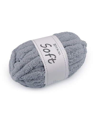 Fire de tricotat chenille Soft 250 g - 1 buc. | Mimib