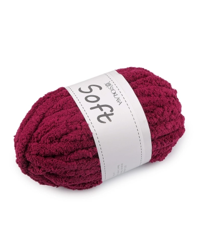 Fire de tricotat chenille Soft 250 g - 1 buc. | Mimib