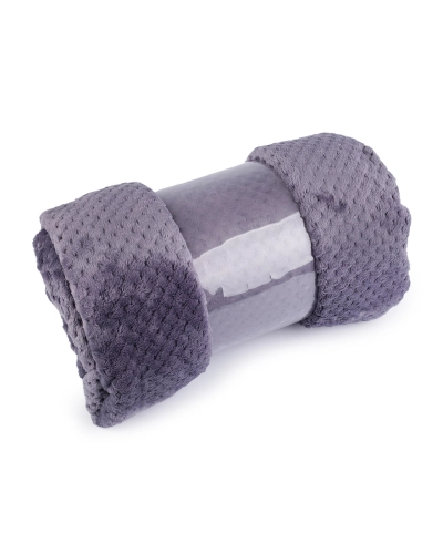 Patura microflanel structurata 150x200 cm - 1 buc. | Mimib