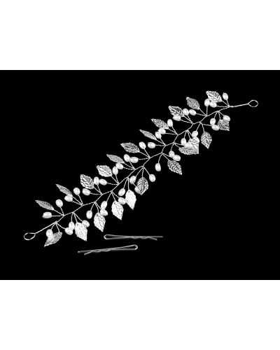 Ornament de par cu perle - 1 buc. | Mimib