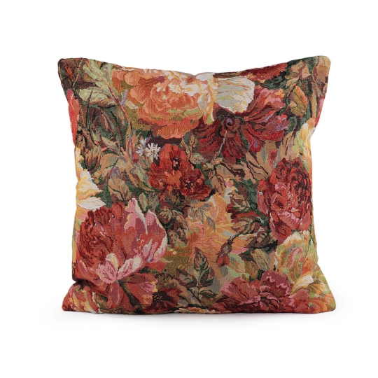 Fata de perna goblen flori 45x45 cm - 1 buc. | Mimib