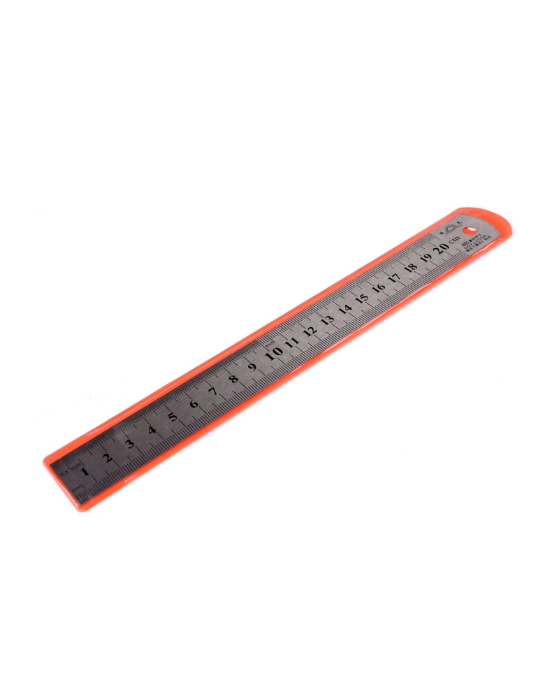 Rigla metalica lungime 20 cm - 1 buc. | Mimib
