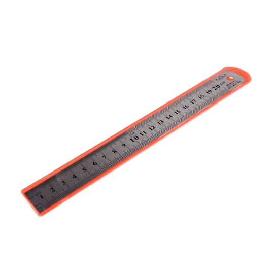 Rigla metalica lungime 20 cm - 1 buc. | Mimib