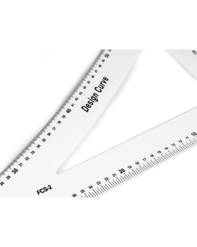 Rigla de croitorie lungime 60 cm - 1 buc. | Mimib