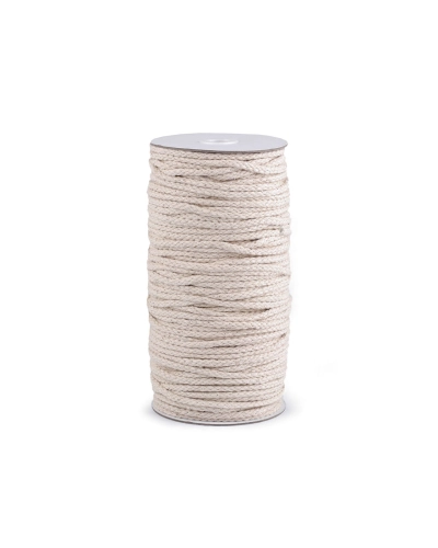 Snur din bumbac Ø5 mm impletit - 1 m | Mimib