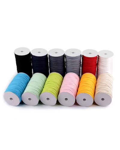 Snur din bumbac Ø5 mm impletit - 1 m | Mimib